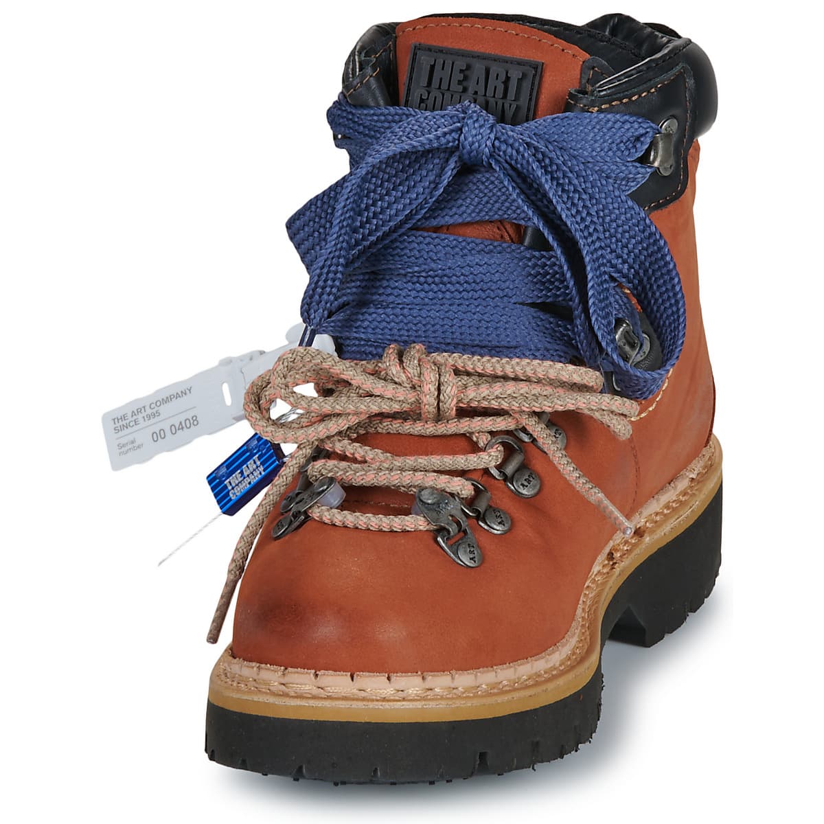 Women's Boots Art Orange