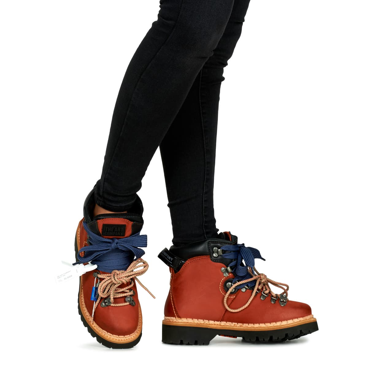 Women's Boots Art Orange