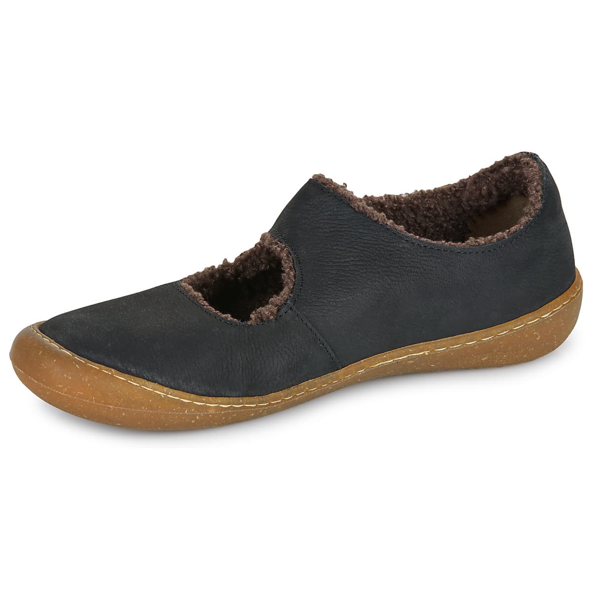 Women's Ballet Flats El Naturalista Black
