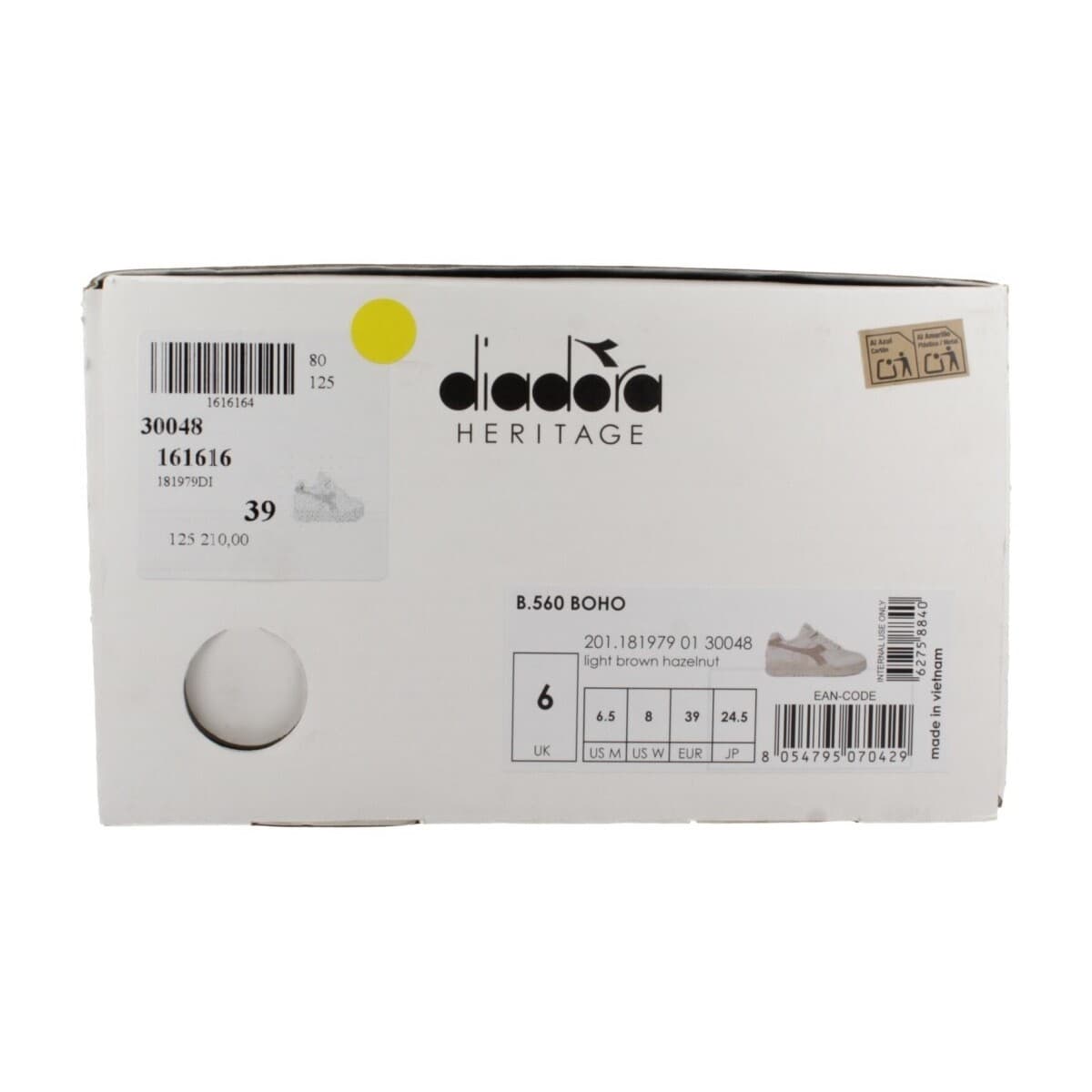 Women's Sports Shoes Diadora Beige