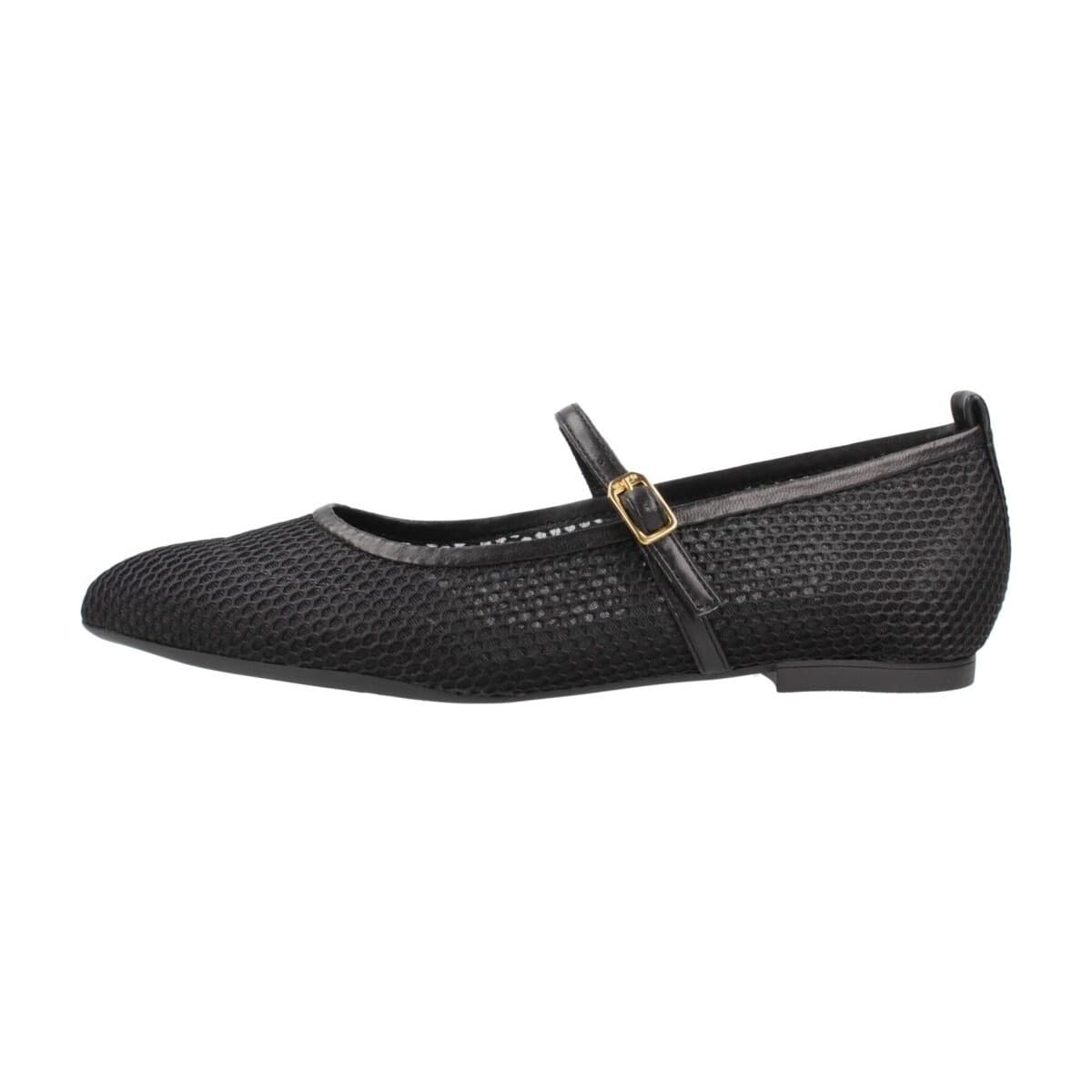 Women's Ballet Flats Unisa Black