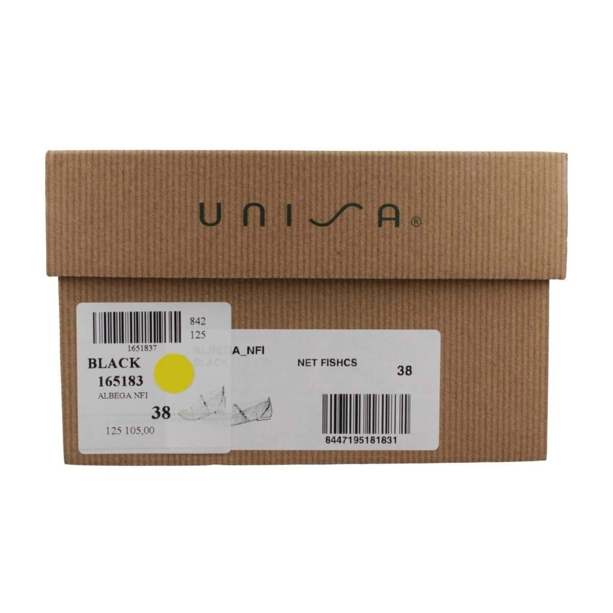 Women's Ballet Flats Unisa Black