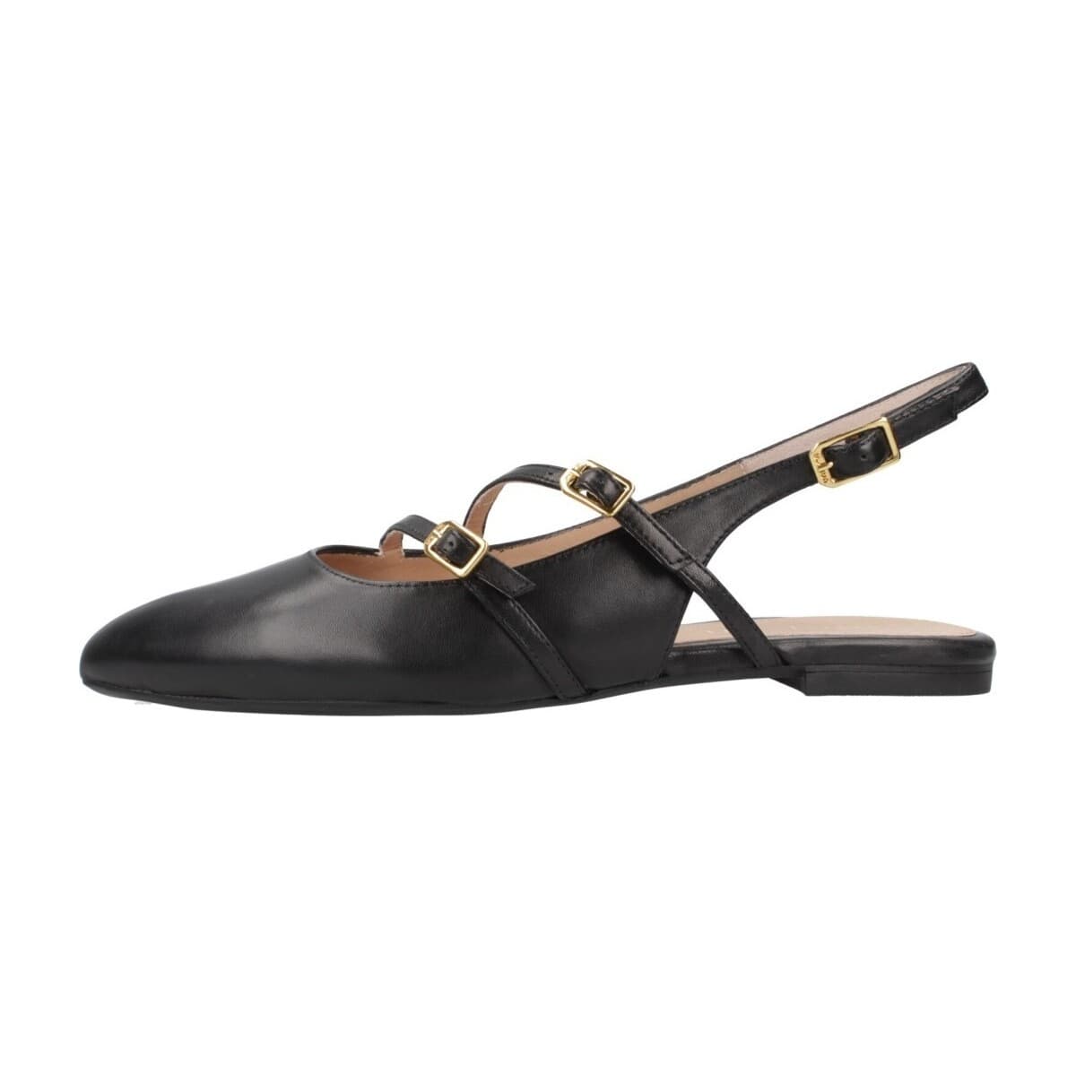 Women's Ballet Flats Unisa Black