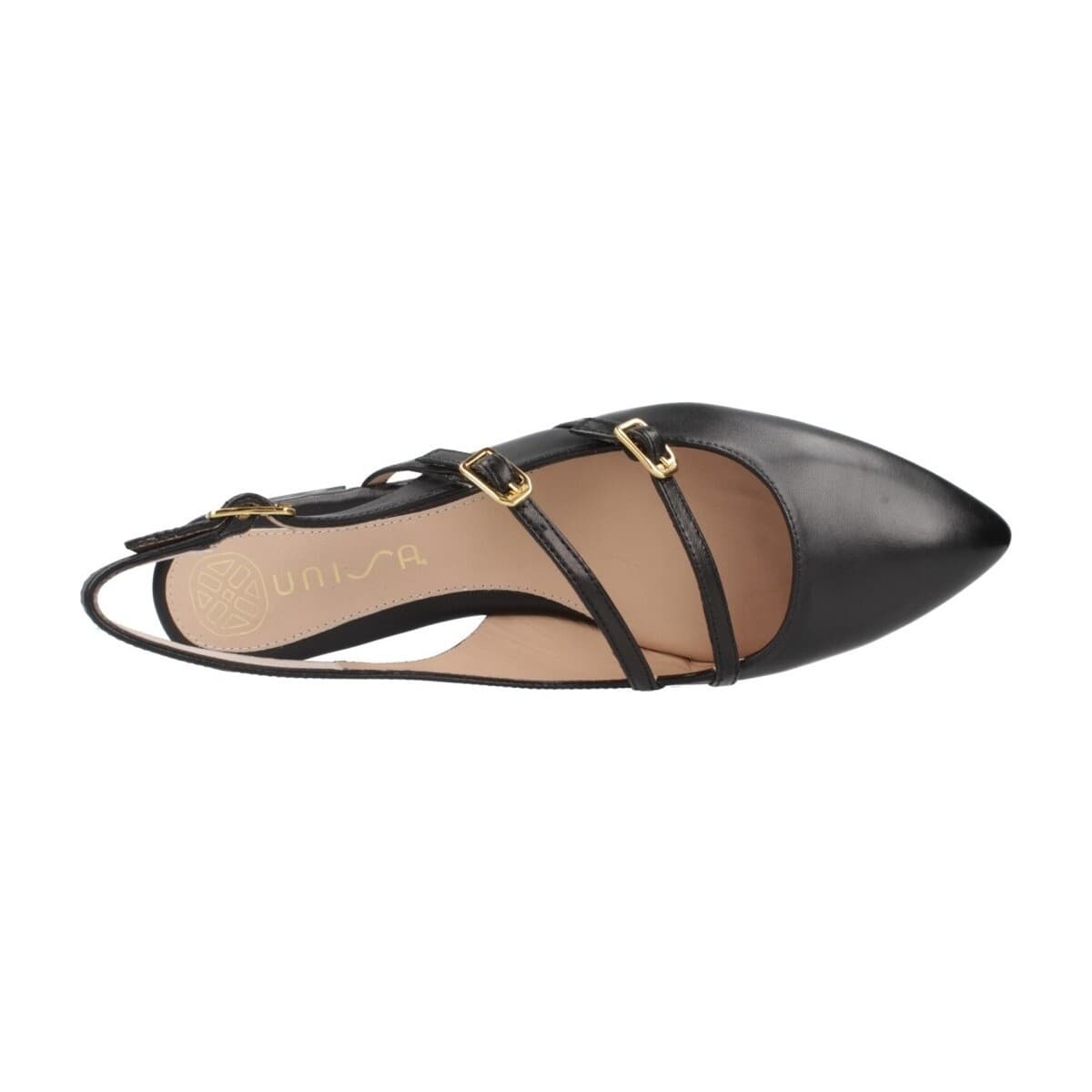 Women's Ballet Flats Unisa Black