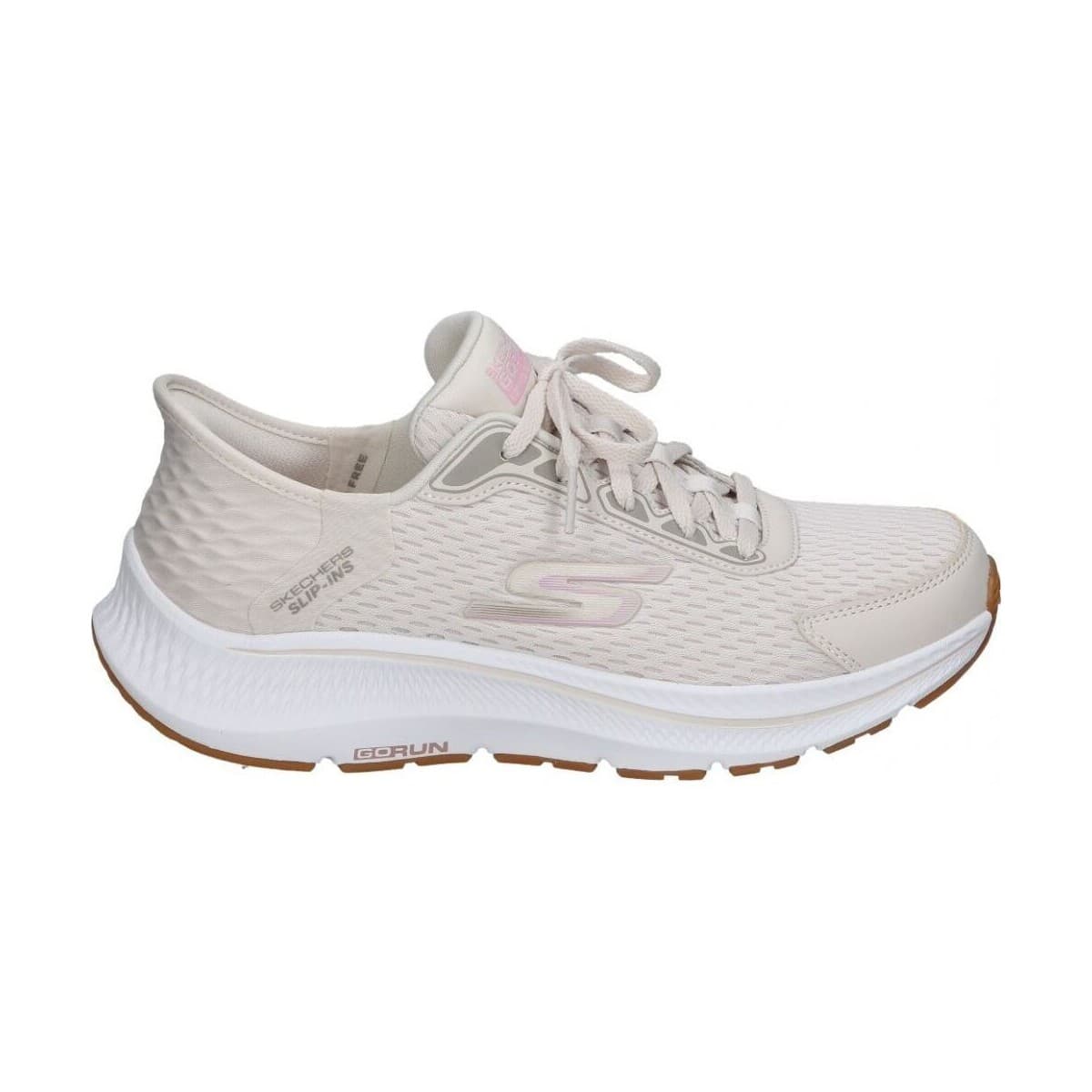 Women's Gym Shoes Skechers Beige