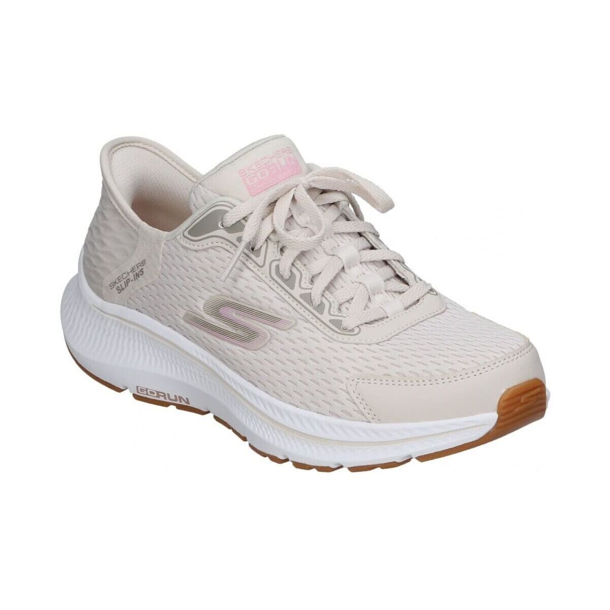 Women's Gym Shoes Skechers Beige