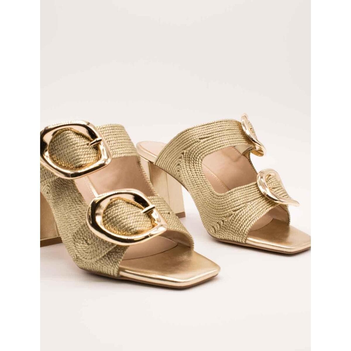 Women's Pumps Café Noir Gold