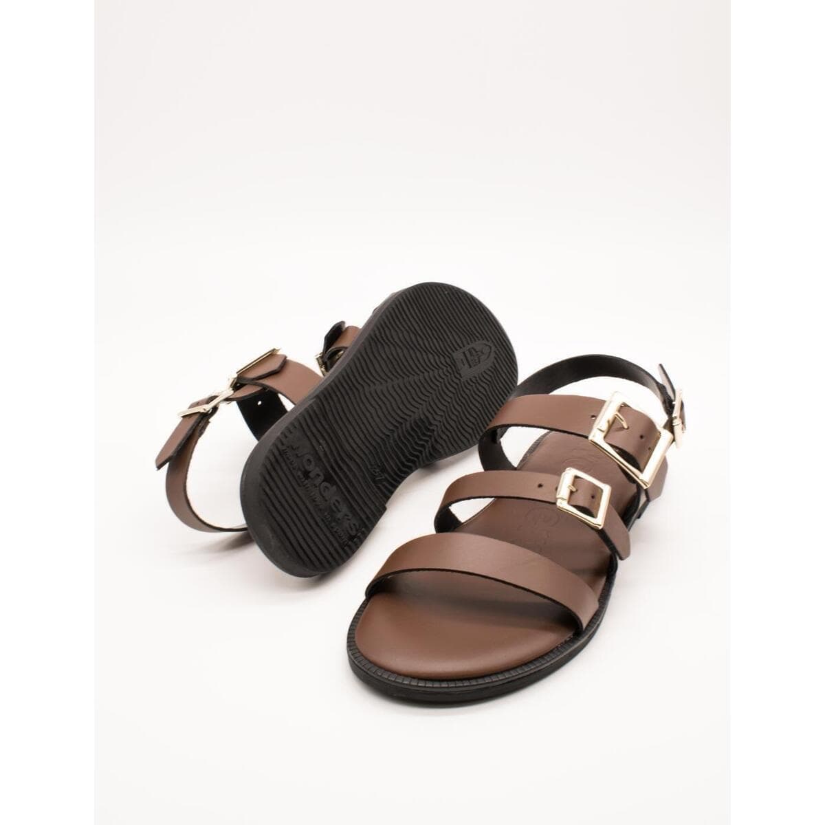 Women's Sandals Wonders Brown
