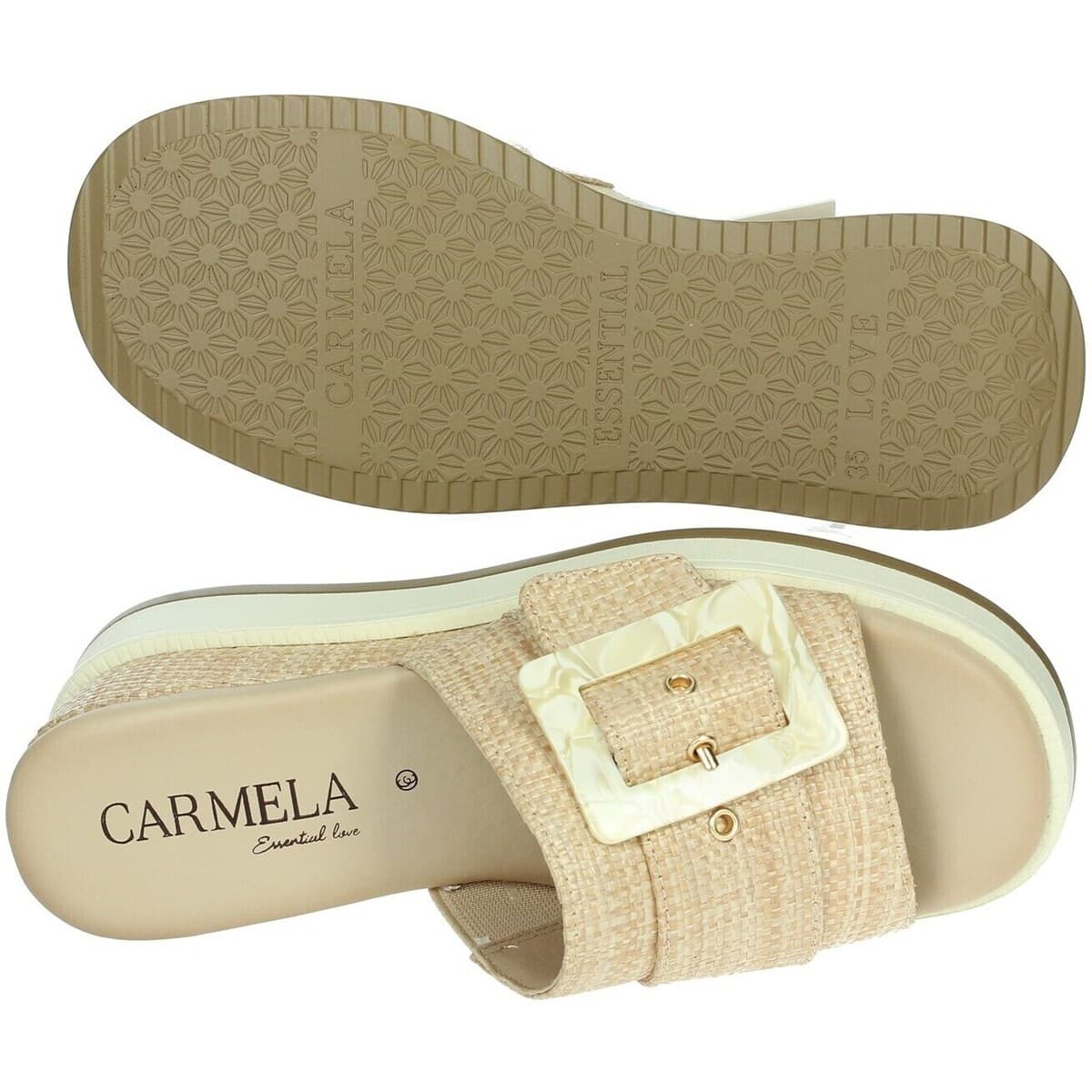 Women's Flip Flops Carmela Beige