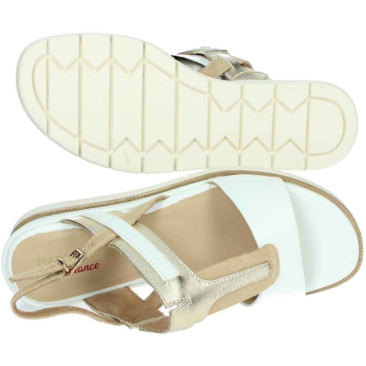 Women's Platforms Marco Tozzi White