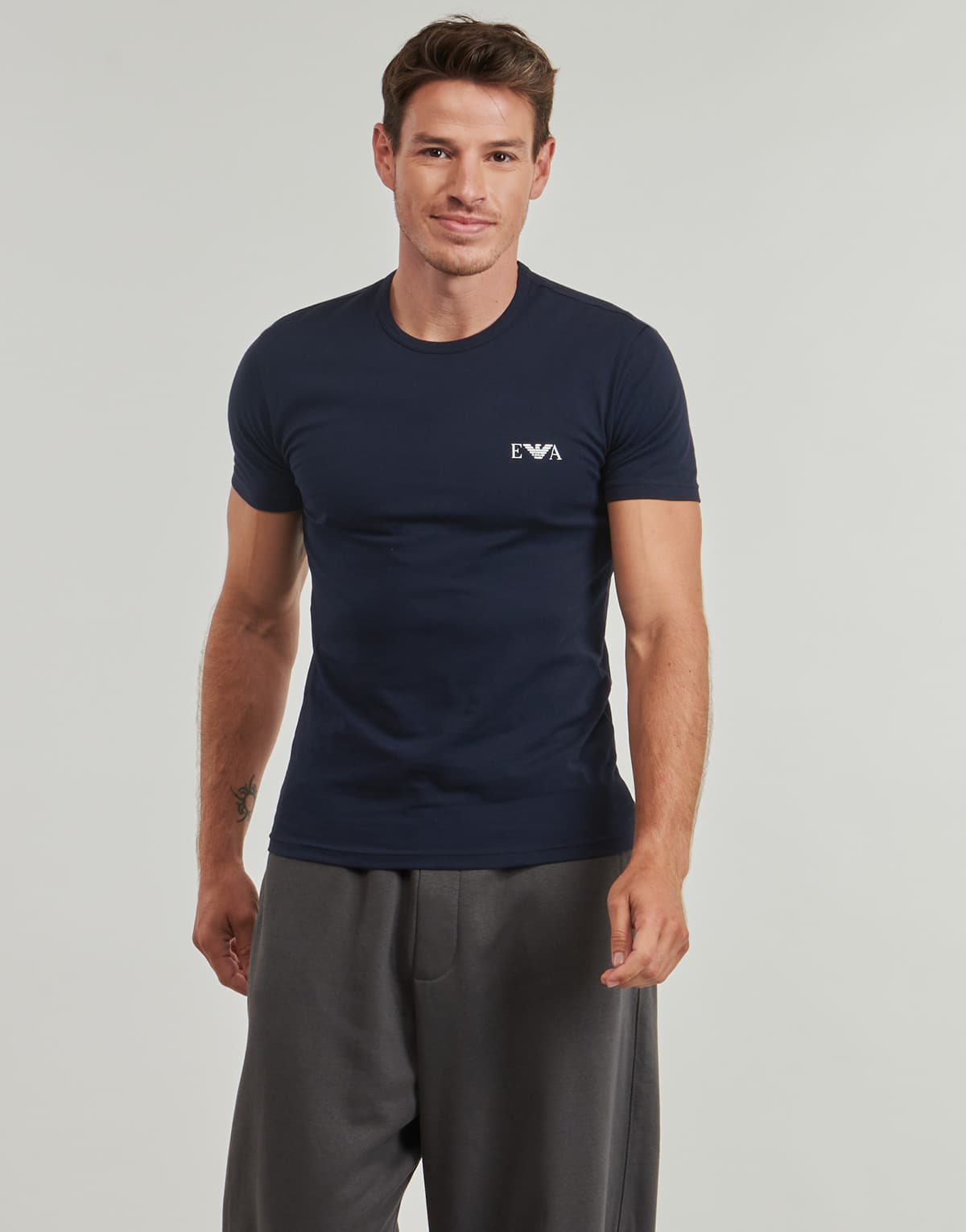 Men's T-Shirts Emporio Armani Blue