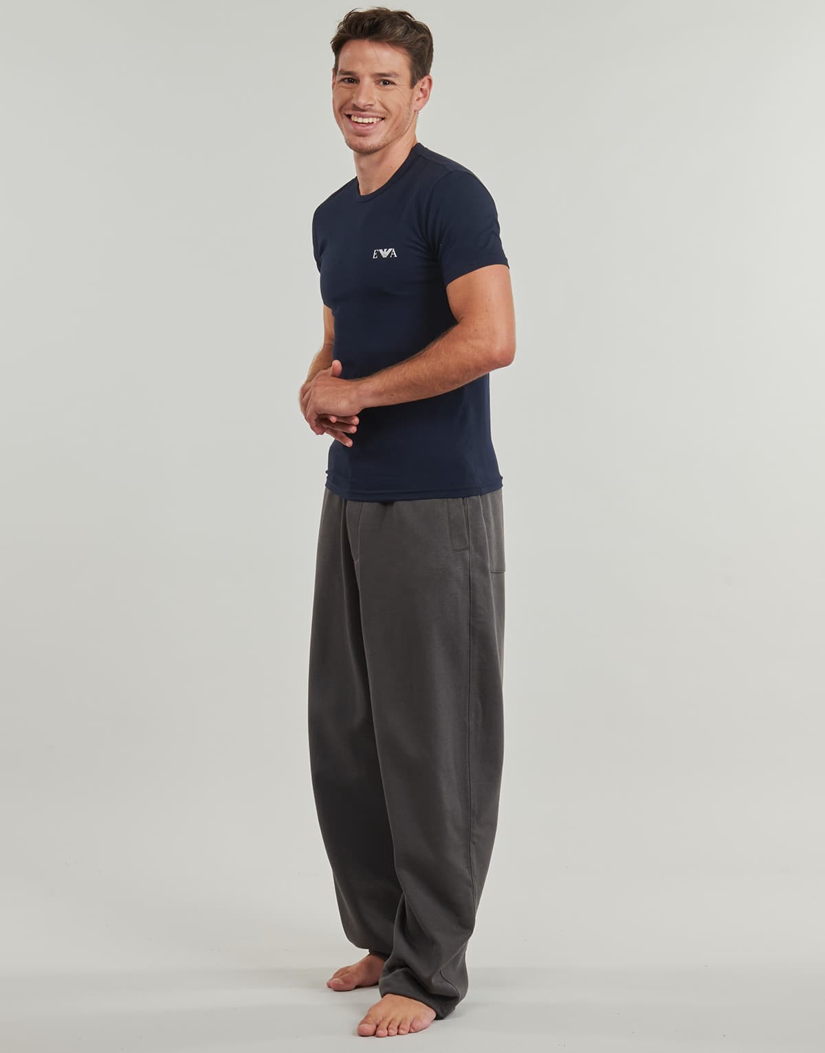 Men's T-Shirts Emporio Armani Blue