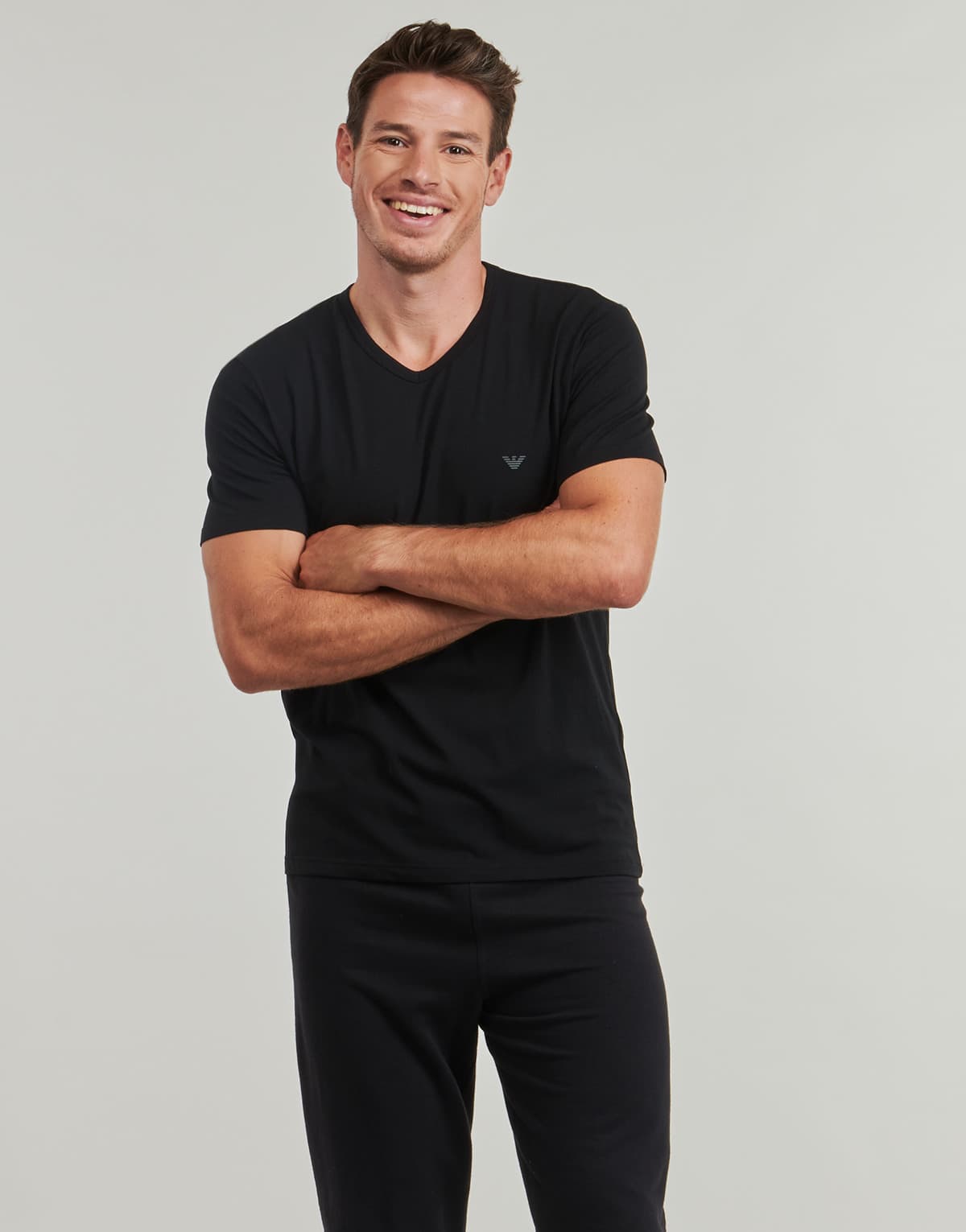 Men's T-Shirts Emporio Armani Black