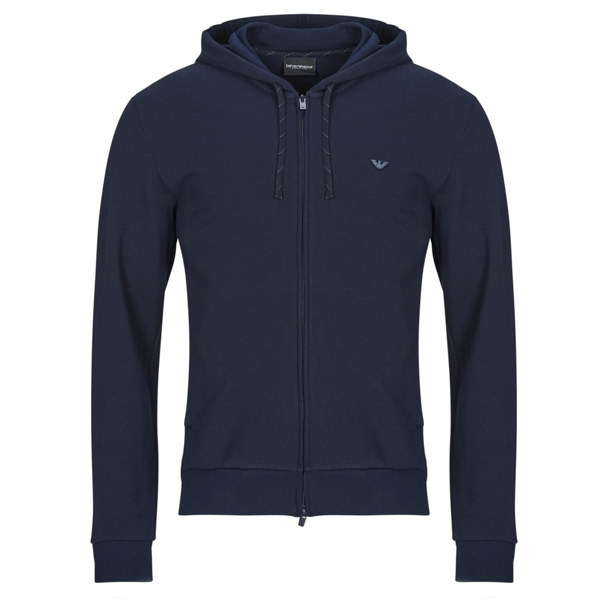 T-shirt με κουκούλα Emporio Armani HD FZ SWEATSHIRT AF14982