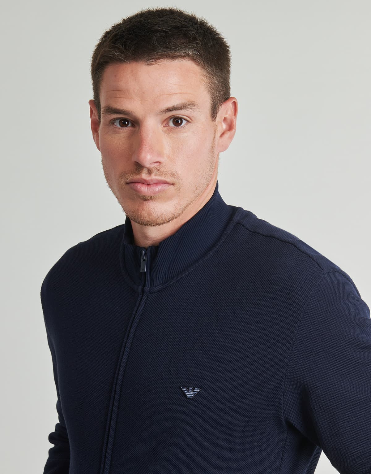 Men's Cardigans Emporio Armani Blue