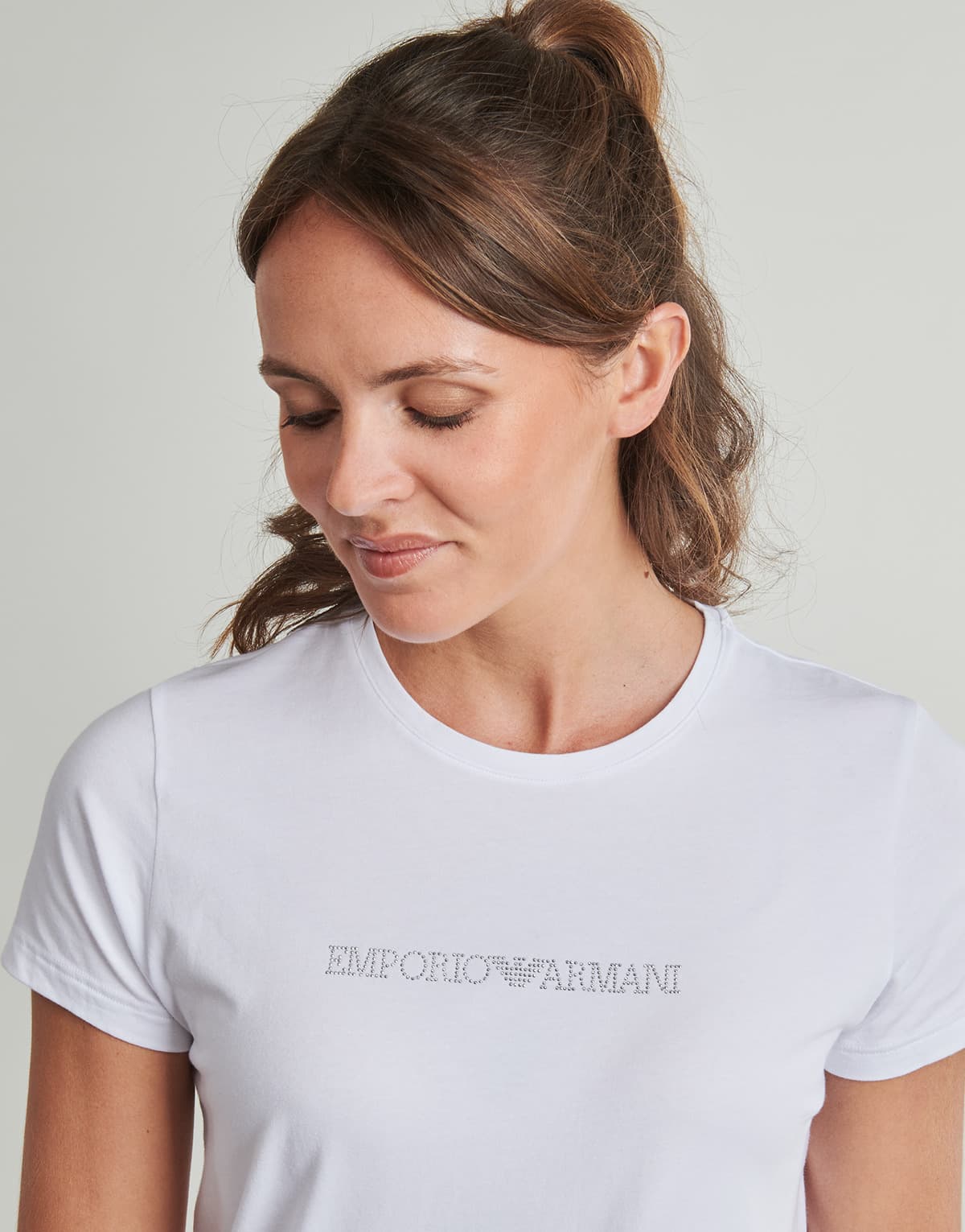Women's T-Shirts Emporio Armani White