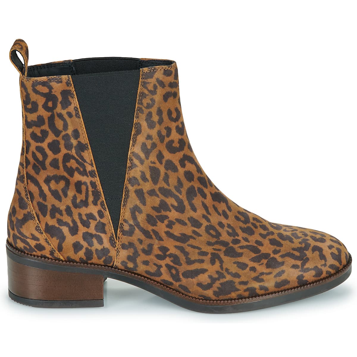 Women's Ankle Boots Geox Brown