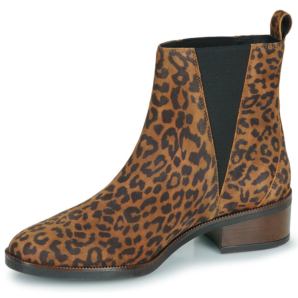 Women's Ankle Boots Geox Brown