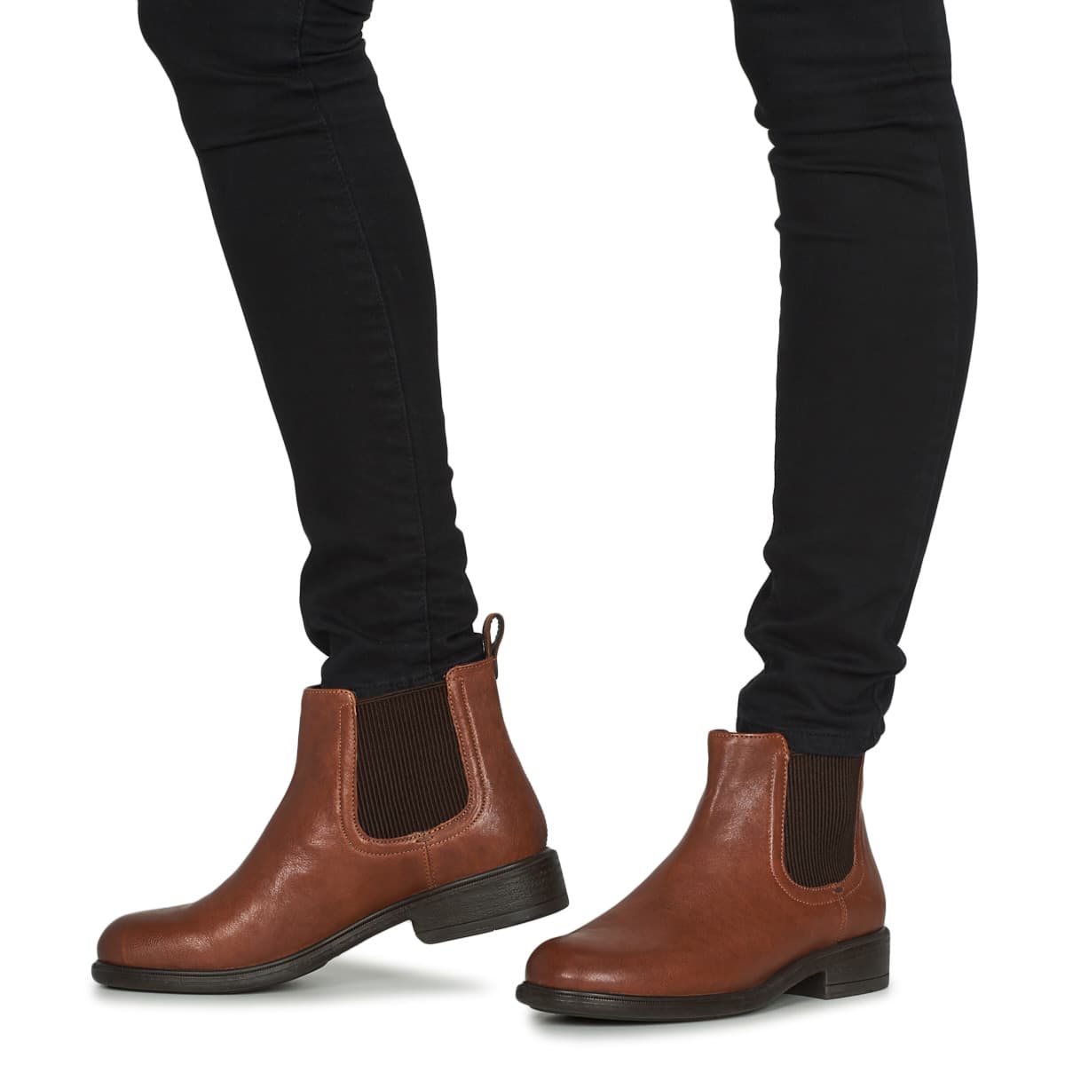 Women's Ankle Boots Geox Brown