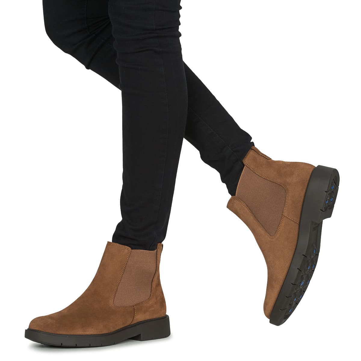 Women's Boots Geox Brown
