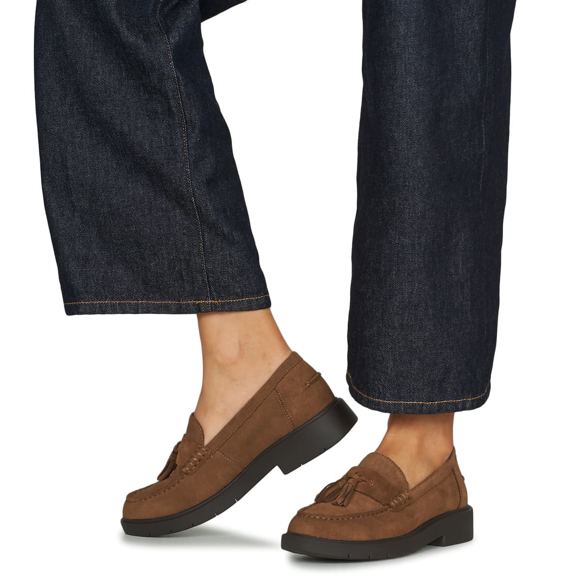 Women's Loafers Geox Brown