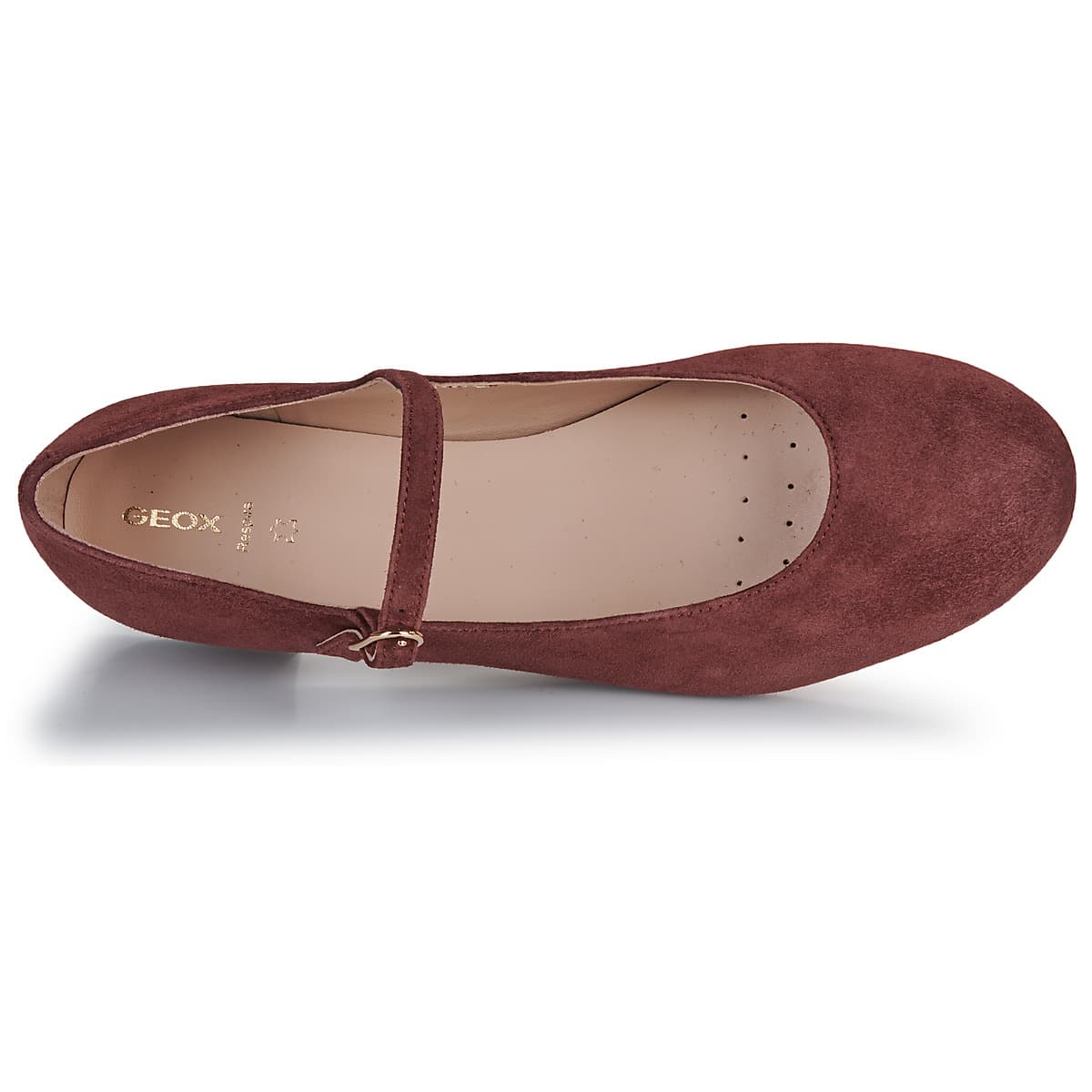Women's Ballet Flats Geox Bordeaux