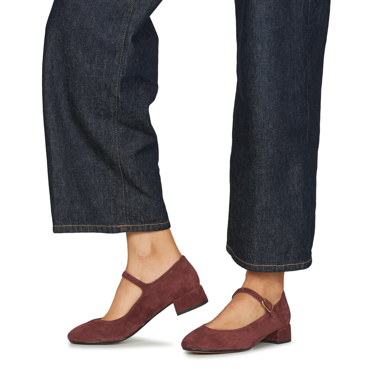 Women's Ballet Flats Geox Bordeaux