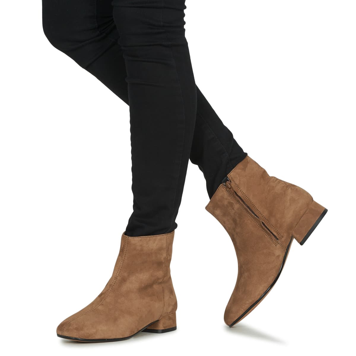 Women's Ankle Boots Geox Brown