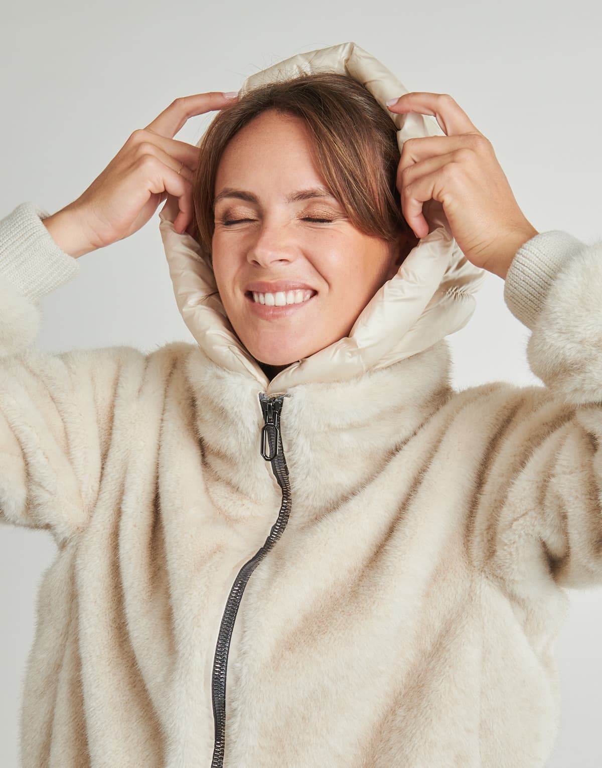 Women's Jackets Geox Beige