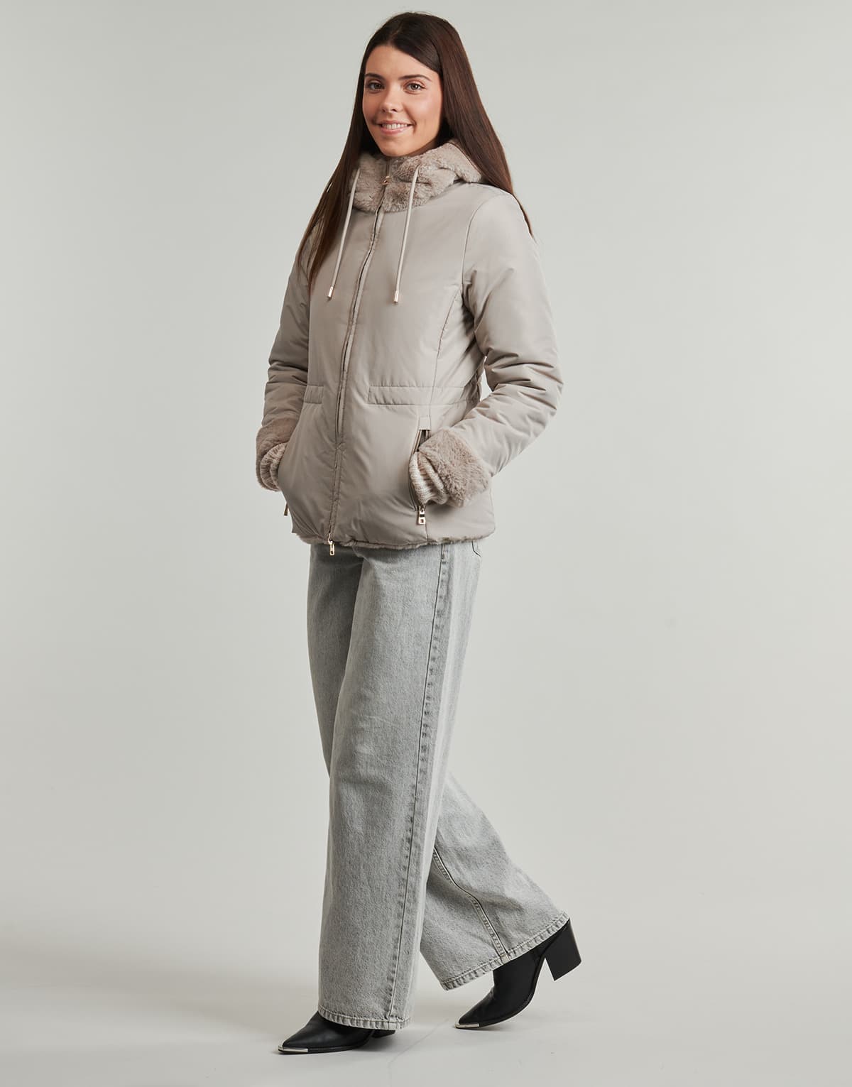 Women's Jackets Geox Beige