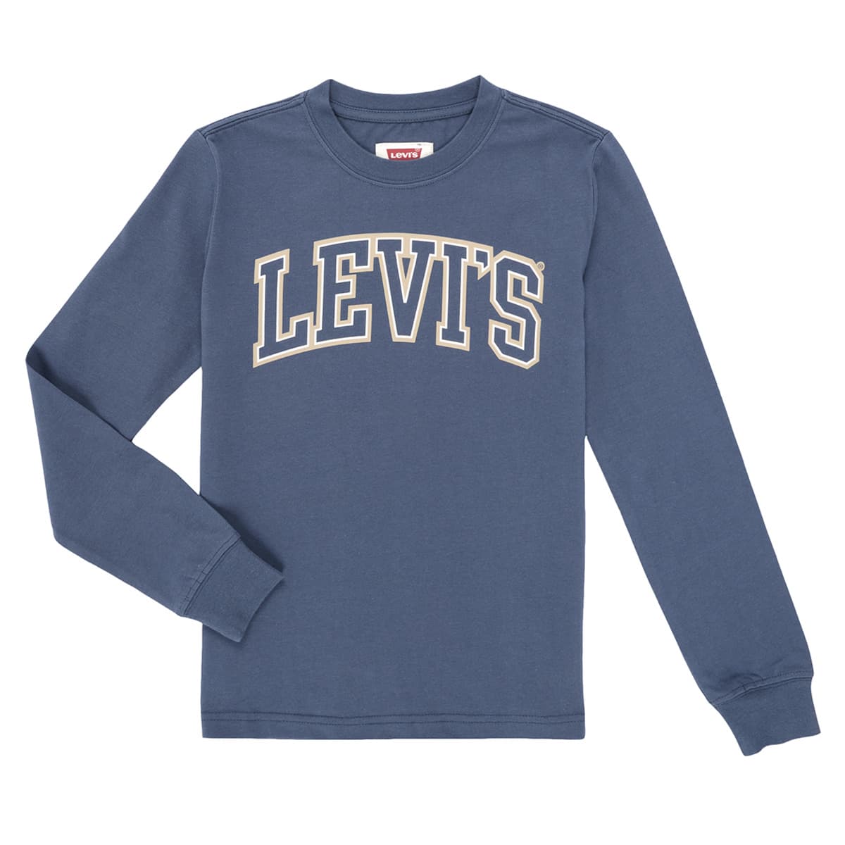 Μπλουζάκια με μακριά μανίκια Levis COLLEGIATE SNIT CREWNECK