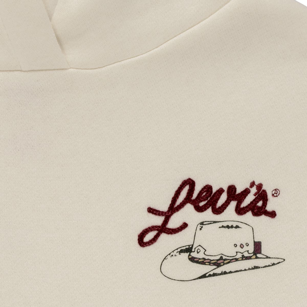 Girls' Hoodies & Sweatshirts Levis White