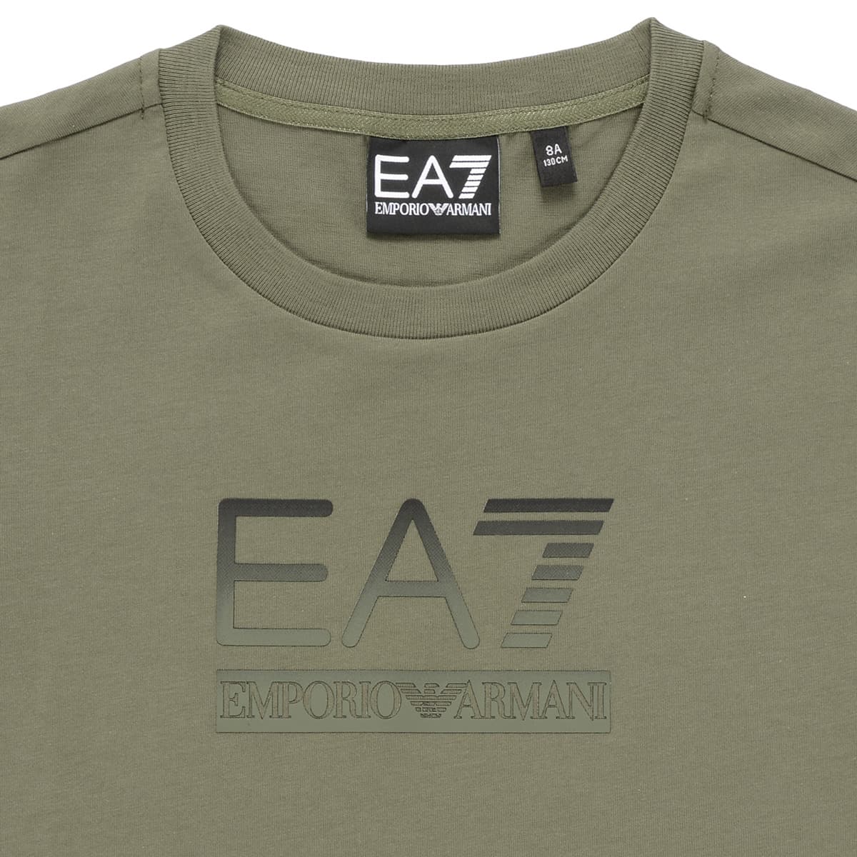 Boys' T-Shirts EA7 Khaki