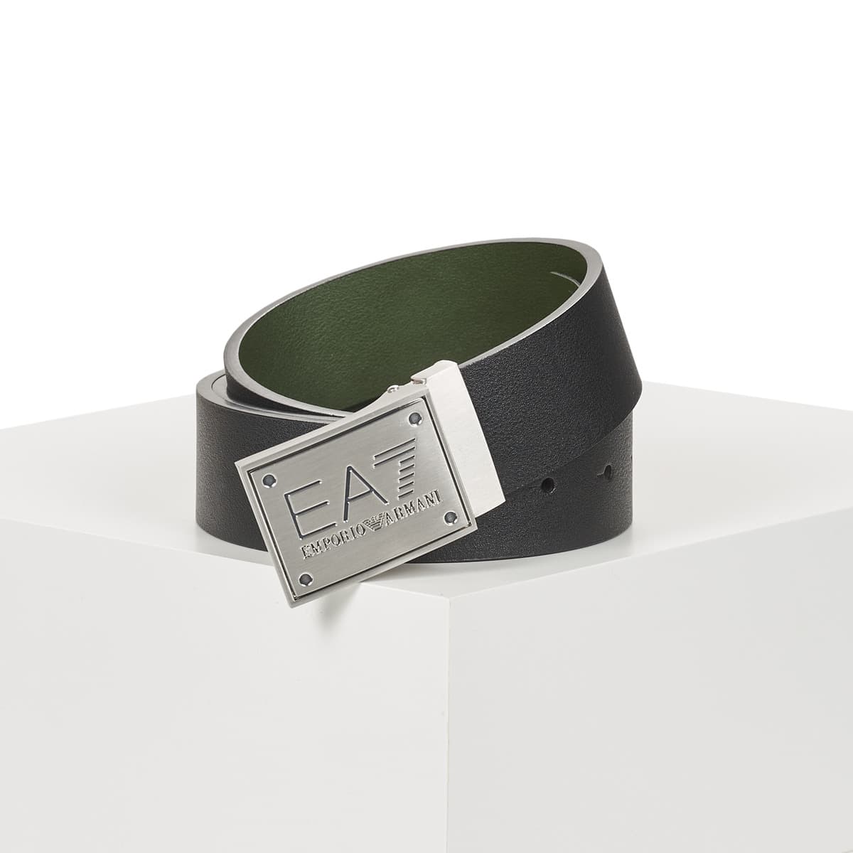 Ζώνη Emporio Armani EA7 TRAIN CORE ID U BELT REVERSIBLE
