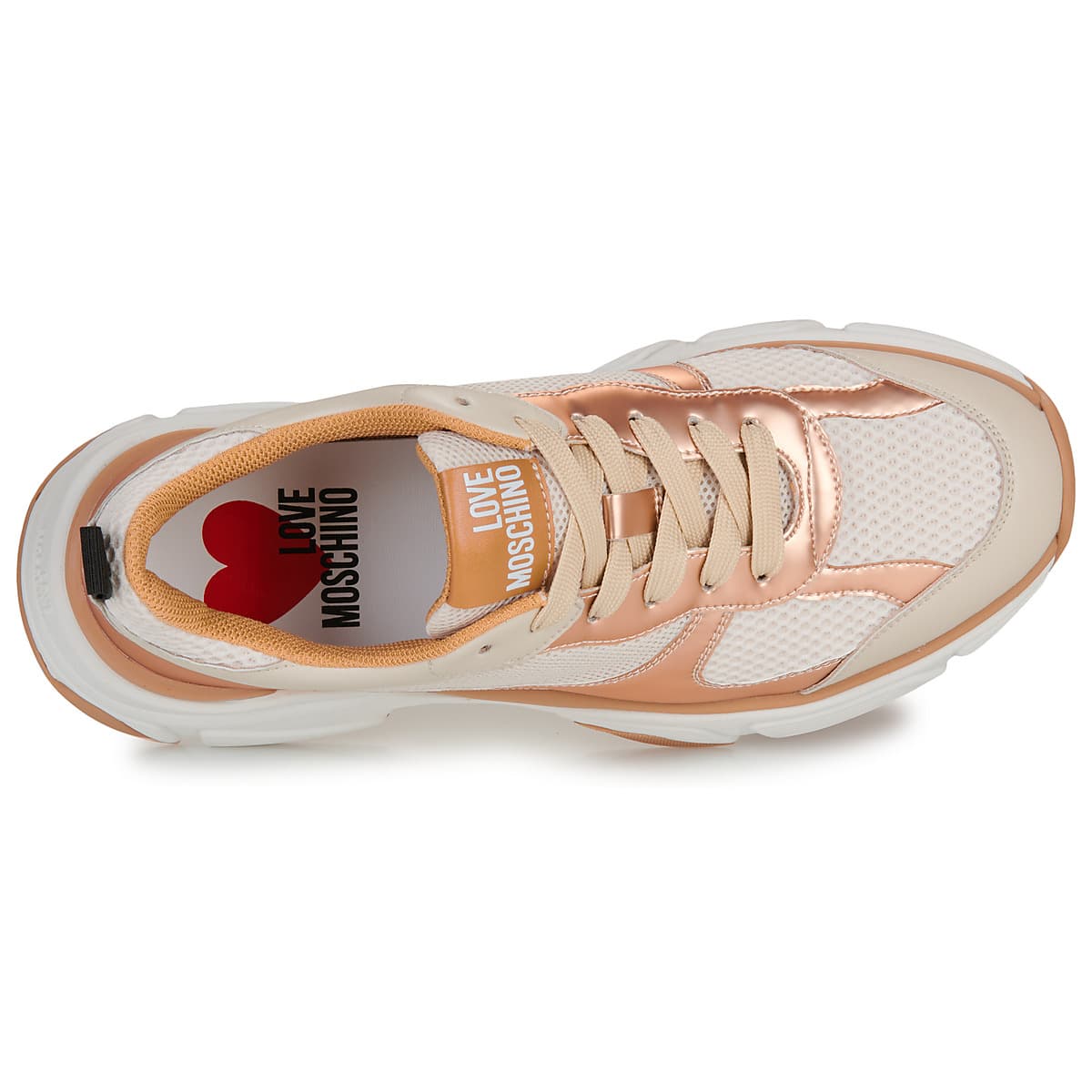 Women's Sneakers Love Moschino Gold