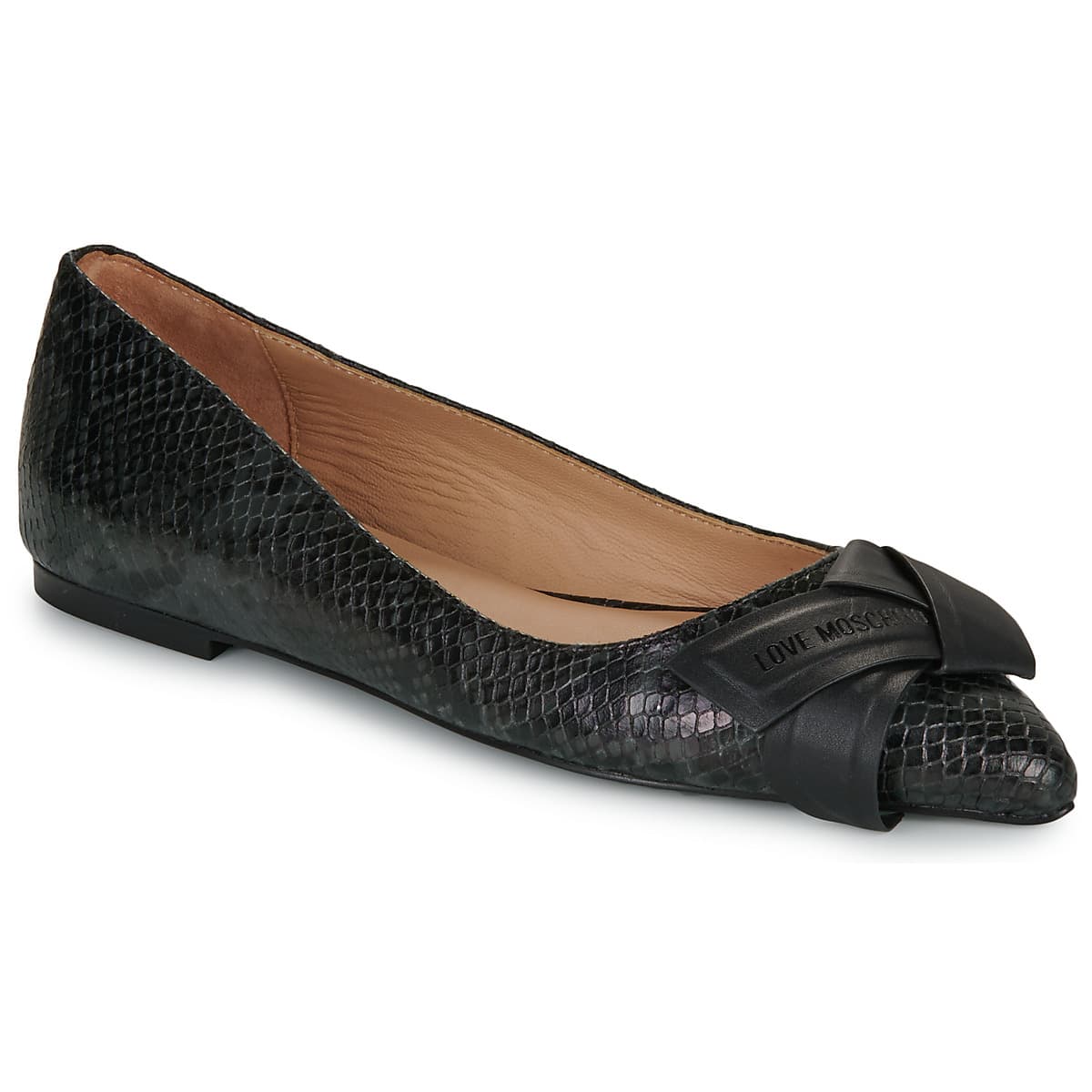 Women's Ballet Flats Love Moschino Black