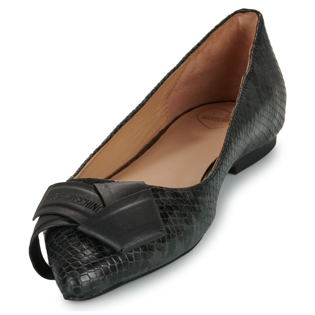 Women's Ballet Flats Love Moschino Black