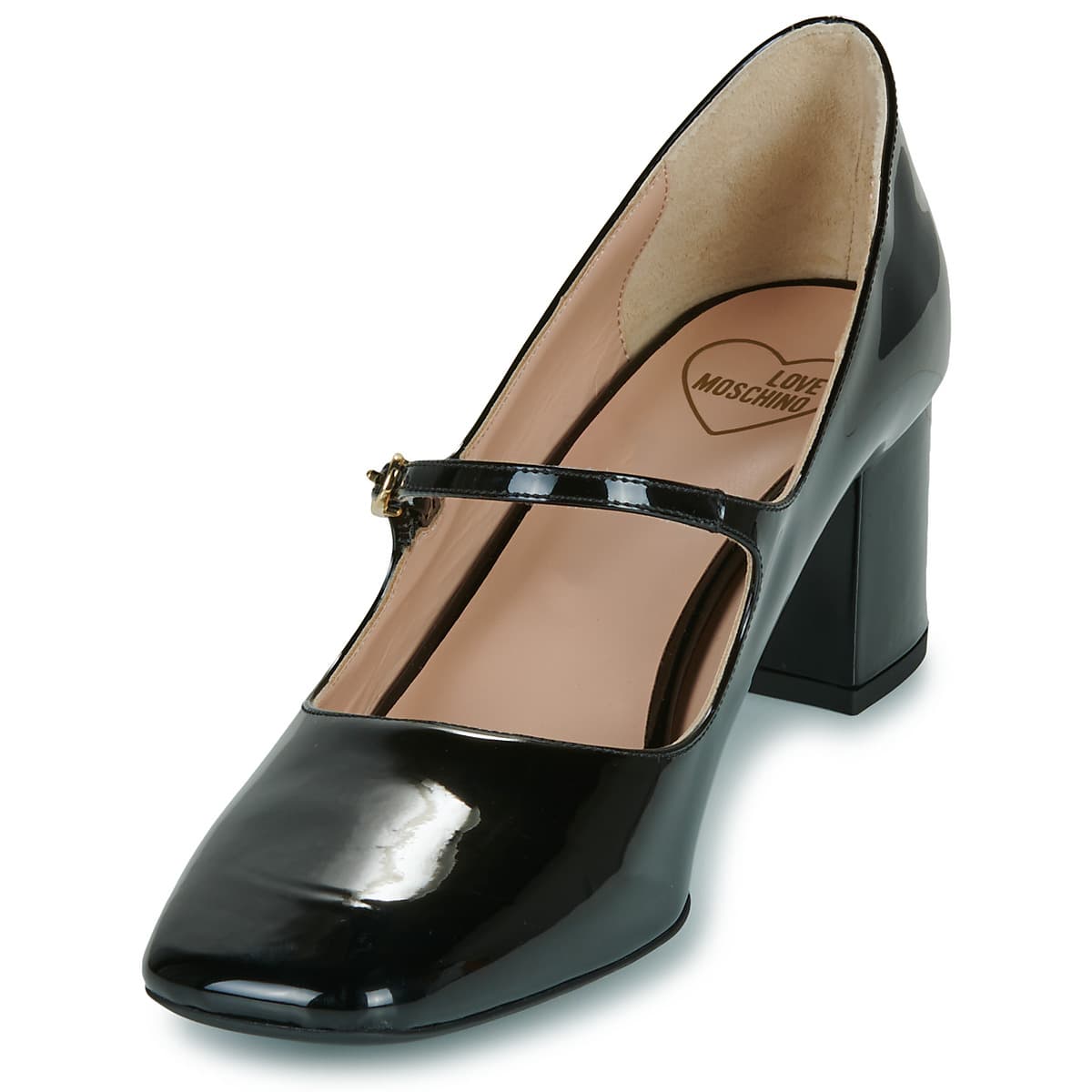 Women's Ballet Flats Love Moschino Black