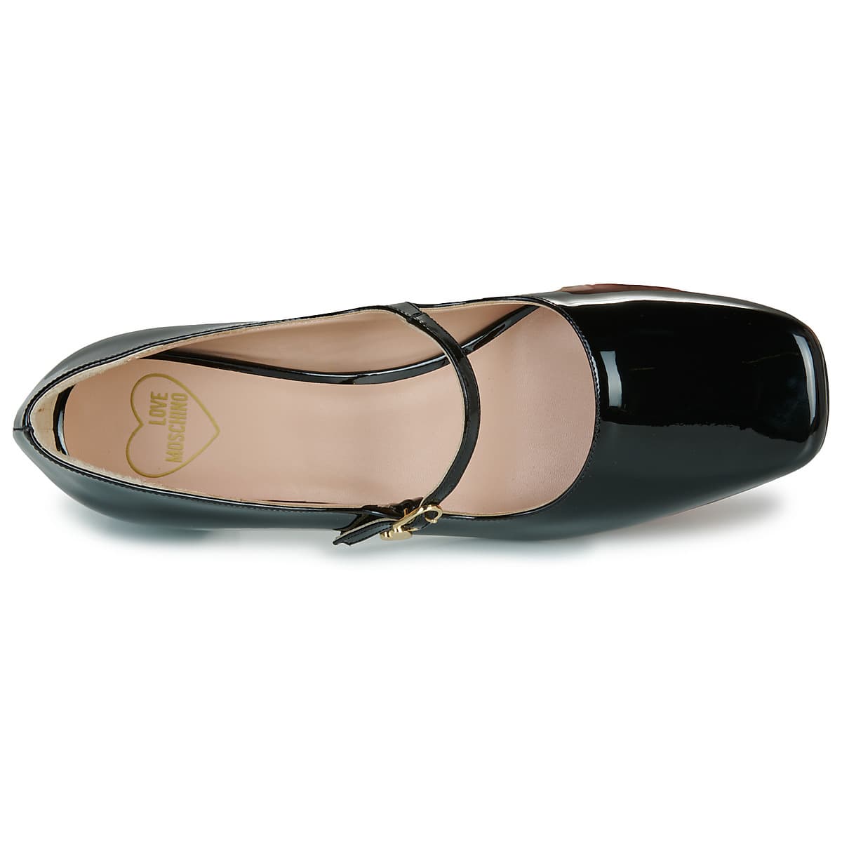 Women's Ballet Flats Love Moschino Black
