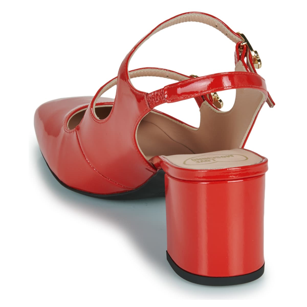 Women's Ballet Flats Love Moschino Red