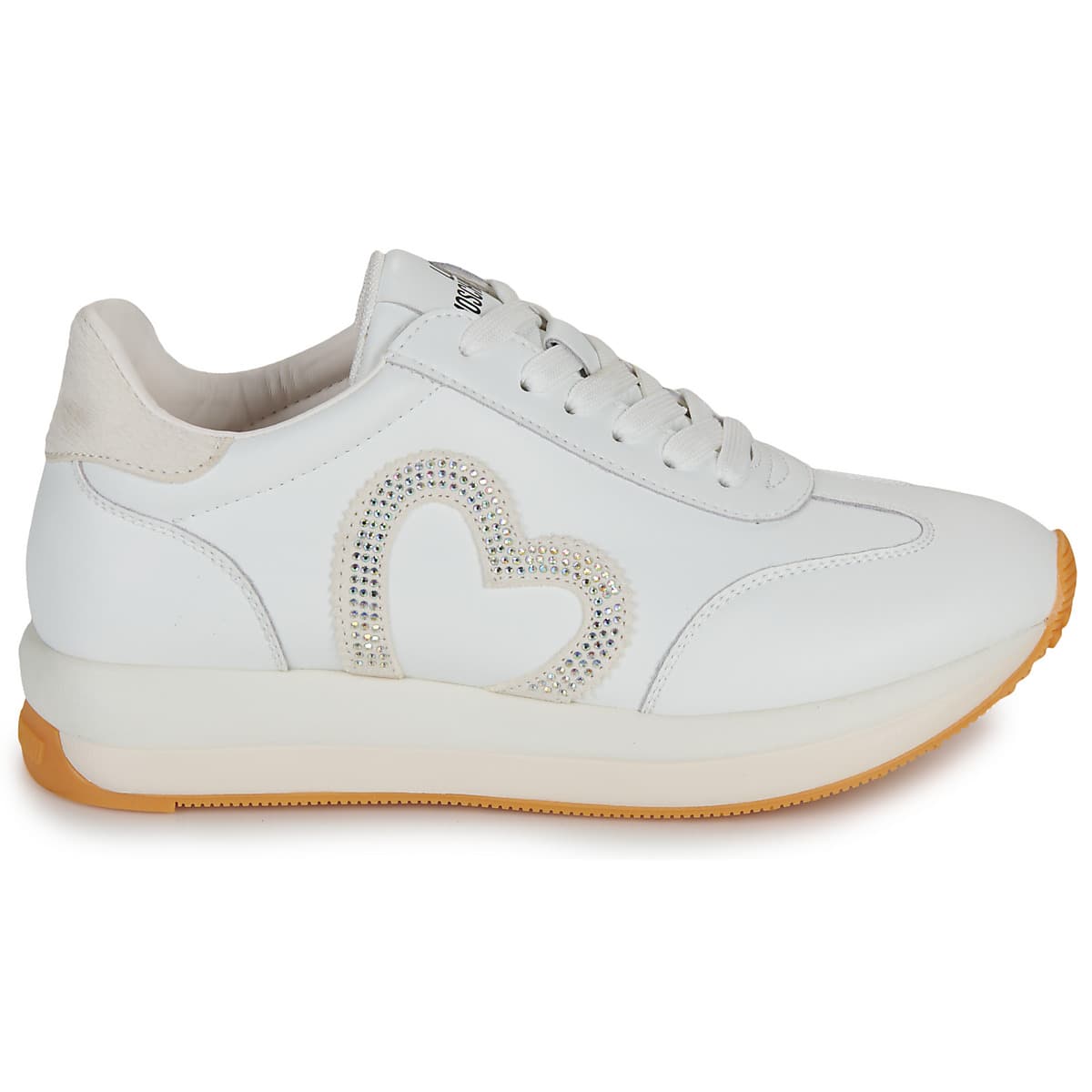 Women's Sneakers Love Moschino White