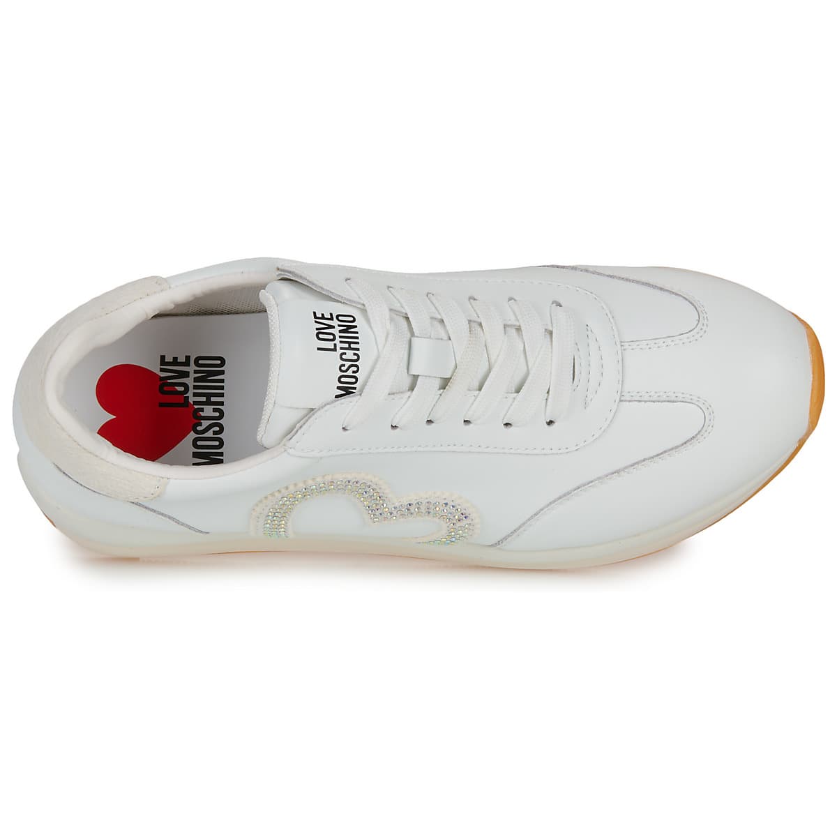 Women's Sneakers Love Moschino White