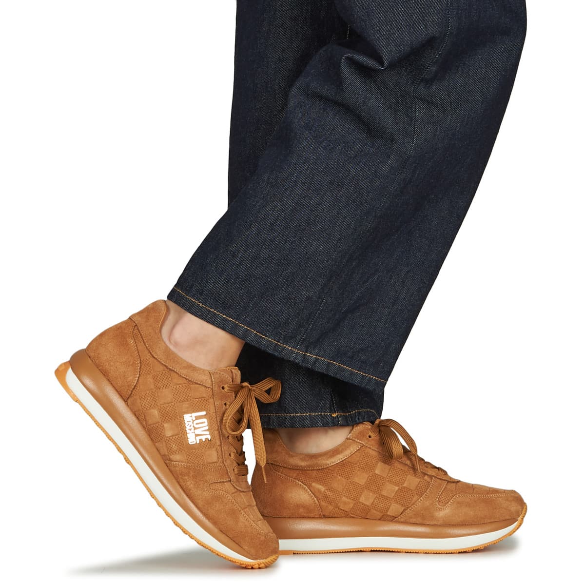 Women's Sneakers Love Moschino Brown