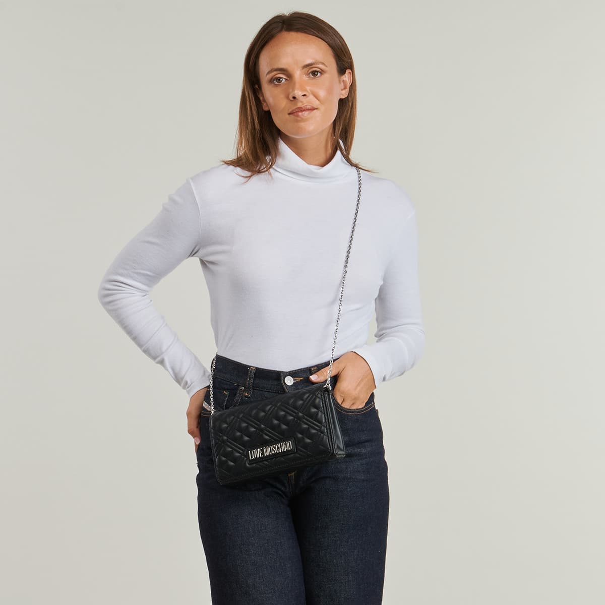 Women's Shoulder Bags Love Moschino Black