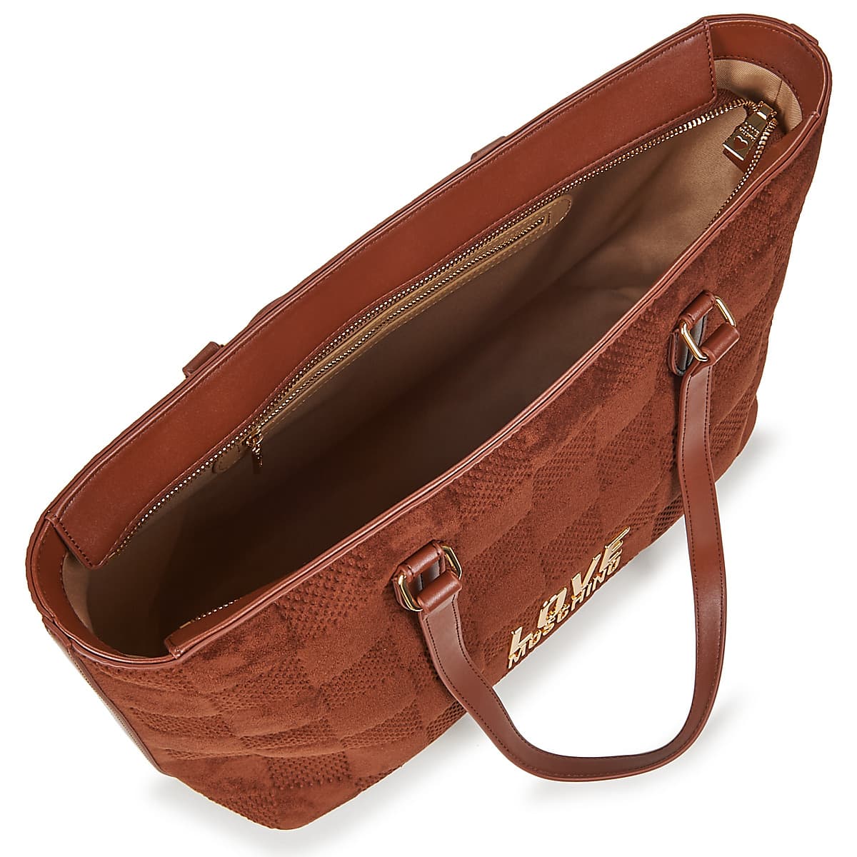 Women's Tote Bags Love Moschino Brown