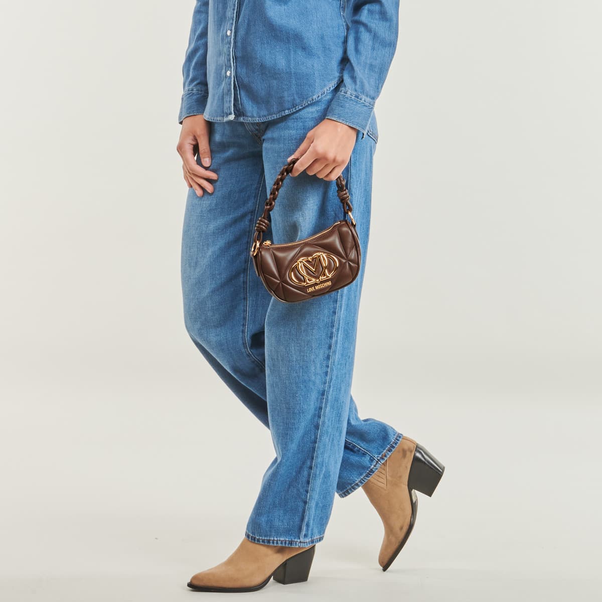 Women's Shoulder Bags Love Moschino Brown