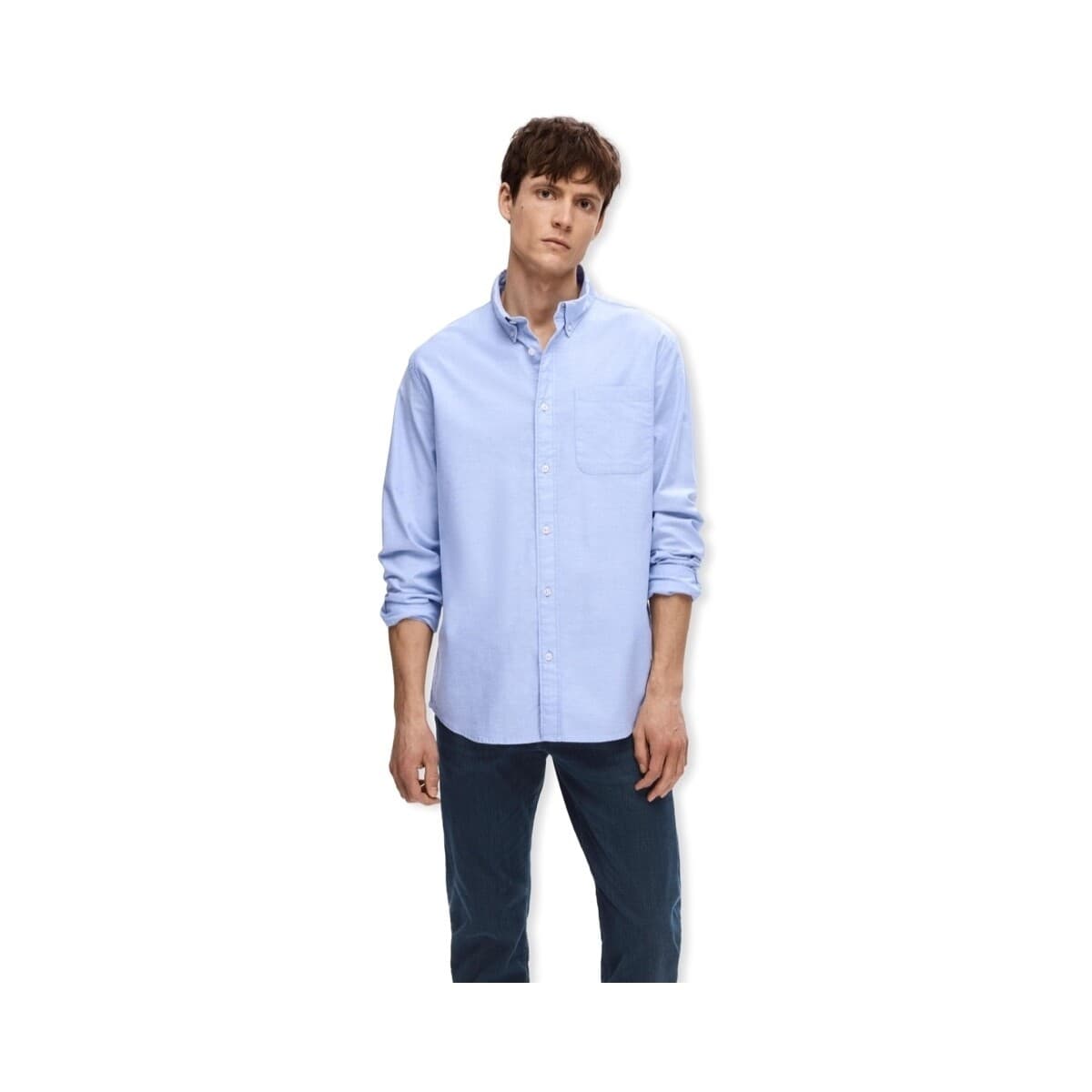 Men's Shirts Selected Blue