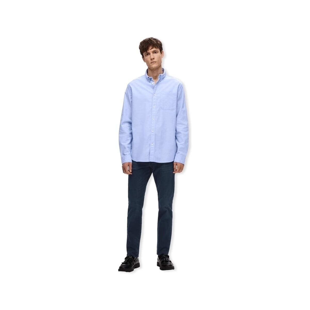 Men's Shirts Selected Blue