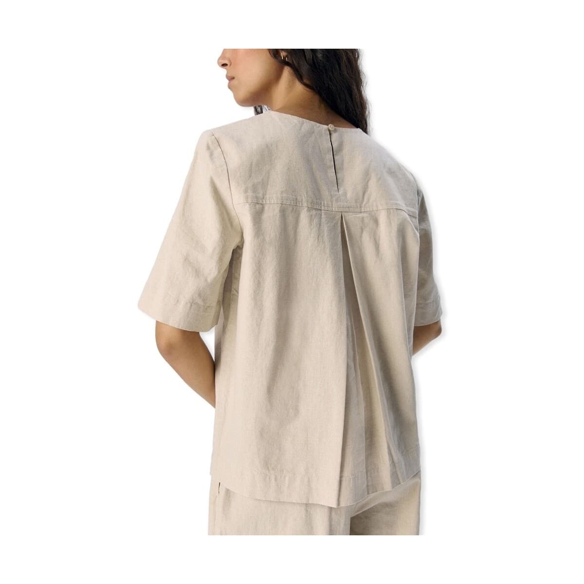 Women's T-Shirts Object Beige