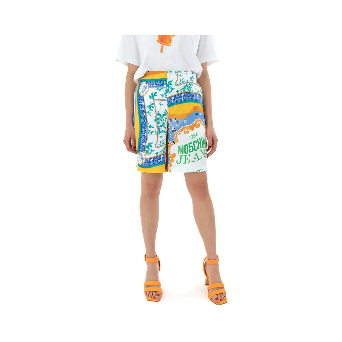 Women's Shorts Moschino Multicolor